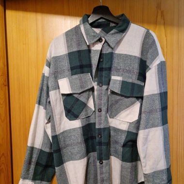 Chemise à carreaux en flanelle