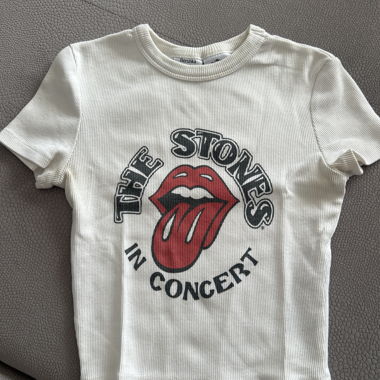 T-shirt da concerto Bershka Rolling Stones