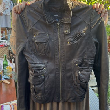 Giacca in pelle