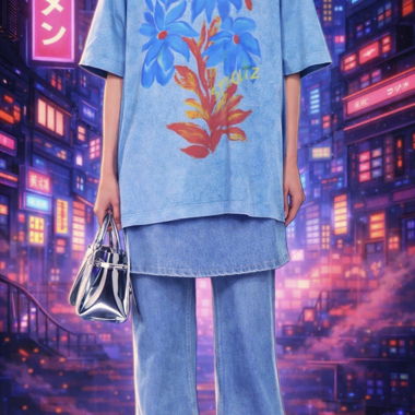 T-shirt oversized - S - Stieglitz 