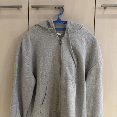 Grey hoodie