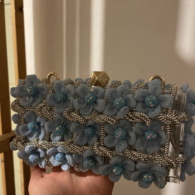 Flower Bag Blue