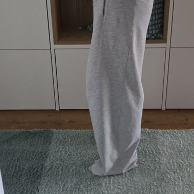 Pantaloni della tuta baggy grigi