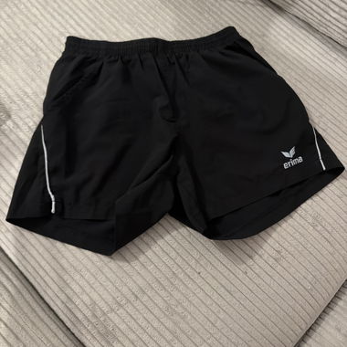 Pantaloncini sportivi neri Erima
