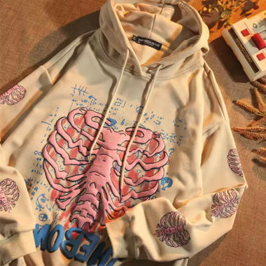 Sweet à Capuche Oversize, Y2K