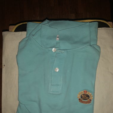 Polo Burberry bleu