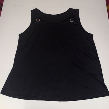 Black Sleeveless Top