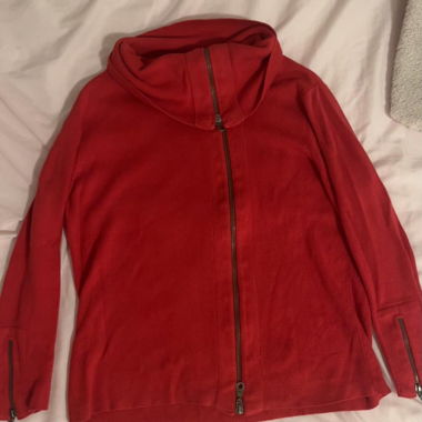 Veste vintage rouge mignonne