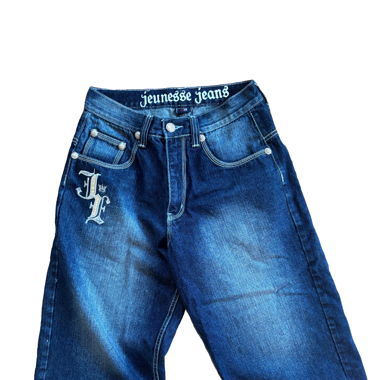 Vintage Retro TRENDY backprint jorts