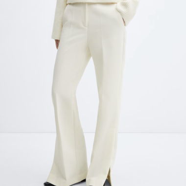 Pantaloni bianchi Mango taglia UE 40 NUOVI