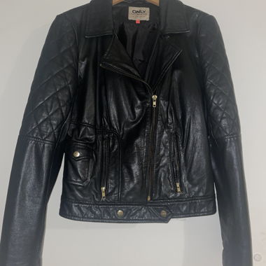Vintage Black Leather Jacket