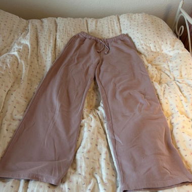 Pantaloni della tuta rosa H&M