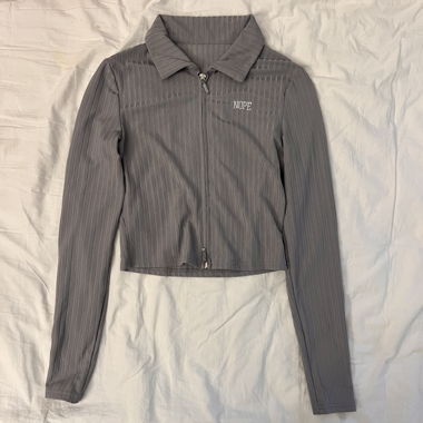 Longsleeve with zipper, size xs