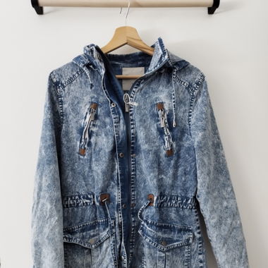 Jeansparker, Frühlingsjacke Gr. M/38