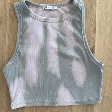 Zara Top (DIY Bleach)