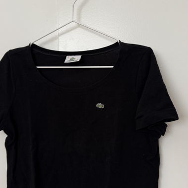Lacoste Damen T-Shirt schwarz Grösse 40