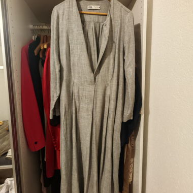 Vestito grigio Zara taglia M