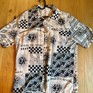 Chemise Bershka à manches courtes