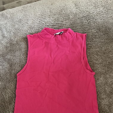 Pinke Crop-Top
