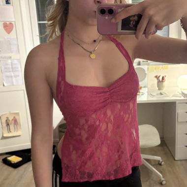 Top estivo rosa