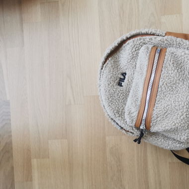 Fila Rucksack im Teddy-Look