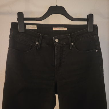 Levi's Skinnyjeans schwarz