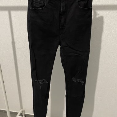 Jeans noirs Pull&Bear