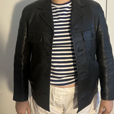 Faux Leather Jacket🎸