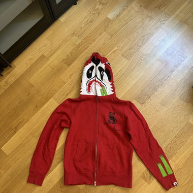 Original Bape Hoodie / Panda full zip / s