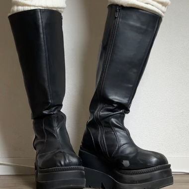 Bottes noires femme Demonía