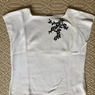 T-shirt avec broderie 