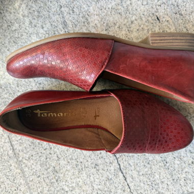 Tamaris rote Damenschuhe Grösse 38
