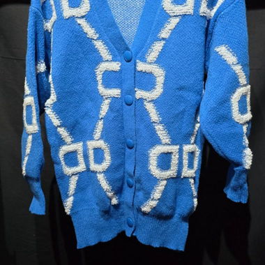 Cardigan en maille (016) - XS - Style collège