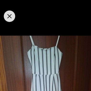 combinaison bershka noire et blanche