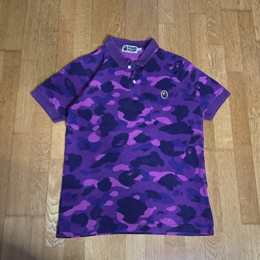 Bape Camouflage Polo Shirt