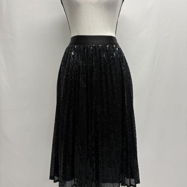 Esprit black sequin skirt S