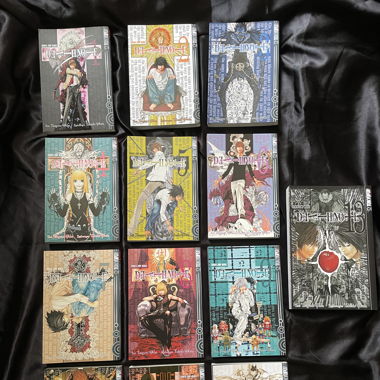 Death Note 1 - 13 komplette Mangareihe