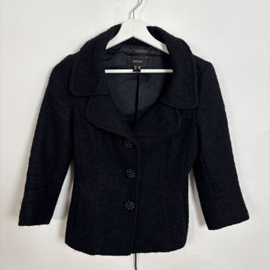 Cappotto nero MNG Suit
