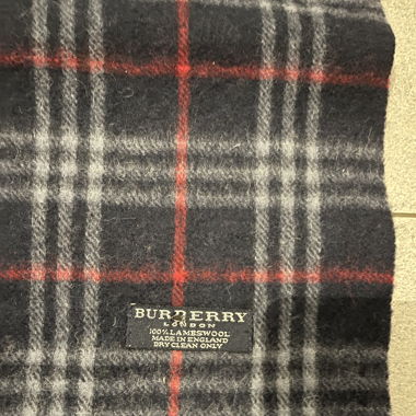 Burberry Schal Schwarz / Grau