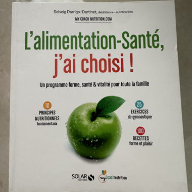 Livre L’alimentation-Santé, j’ai choisi !