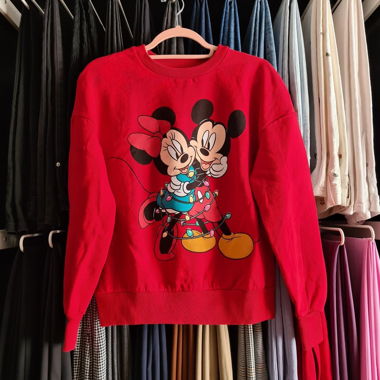 Pull&Bear Disney X-Mas Sweater Red