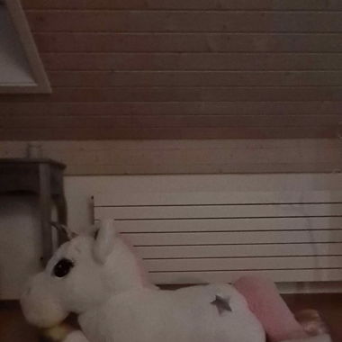 Grande peluche licorne 