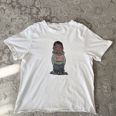 T-shirt graphique blanc (mistee tee)