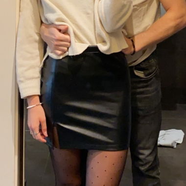 Fake Leder-Rock