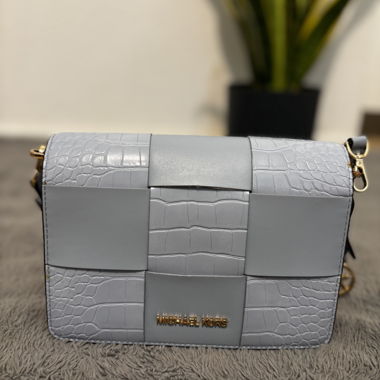 Borsa a tracolla Michael Kors grigia