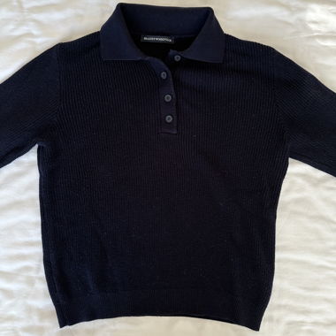 Pullover mit Kragen