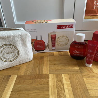 Cofanetto Clarins Eau Dynamisante Nuovo