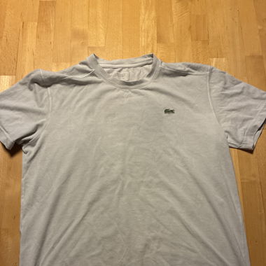 Lacoste T-Shirt, weiss, Gr. L