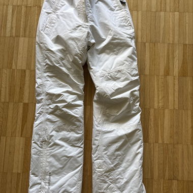 Pantaloni da sci bianchi taglia 38