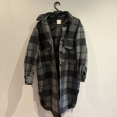 H&M Karierter Mantel